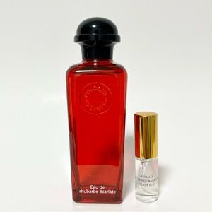 Hermes Eau de rhubarbe ecarlate (5ml) decant